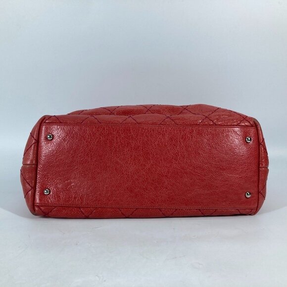 CHANEL Pink Caviar Leather Coco Mark Shoulder Bag - Picture 5 of 16